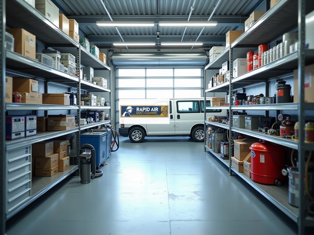 Rapid Air Duct Cleaning office and facility in Dallas